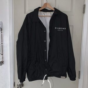 Men’s Windbreaker Jacket Diamond Supply Co.